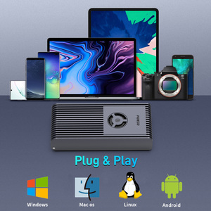 FIDECO Usb4.0 casing Ssd 40gbps M2 alat desain Sandwich Aloi aluminium Tipe c gratis penutup Nvme - Product Image 6