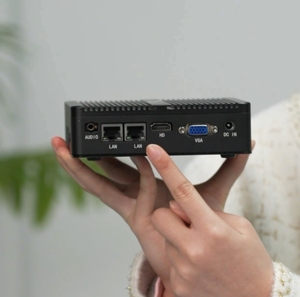 Sharerdp Custom <strong>Computer</strong> Desktop Celeron J4125 J1900 NUC Fanless Mini PC Dual RS232 Dual Lan Industrial <strong>Computer</strong> Thin <strong>Client</strong> - Product Image 2