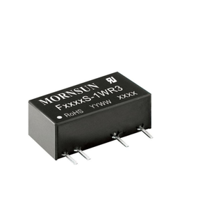Mornsun F1212S-1WR3 <strong>DC</strong>-<strong>DC</strong> Converter Fixed <strong>Input</strong> Voltage, Unregulated Dual/<strong>single</strong> <strong>Output</strong> 12V 1W F1212S-1WR3 Converter - Product Image 2