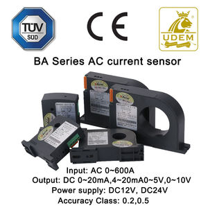 Sensore di corrente ca Acrel ingresso BA20-AI/V uscita AC 0-200A DC 1-5V diametro 20mm CT classe 0.5 trasmettitore elettrico