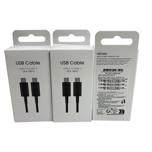 三星S25 S24超S23充电器电缆原装EP-DX510 1.8米超快速充电线5A usb-c至usb-c电缆