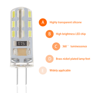 Ev dekorasyon için yüksek lümen G4 LED ampuller AC 85-265V 2W konut kullanımı için uzaktan kumanda anahtarı ile Gy6.35 aşağı ışık açtı - Product Image 3