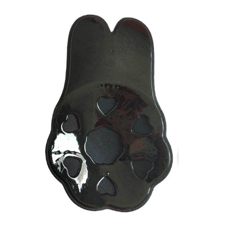 Rabbit ears flower shape black nude