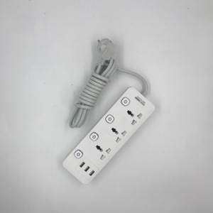 Multi-funzione 3 pin 3 vie elettrica presa prolunga - Product Image 2