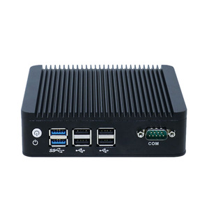 Cheap Barebone System Thin Client <strong>Computer</strong> Price 2 Hd-mi In-tel N3700 Fanless Industrial Mini Pc <strong>Computer</strong> with Serial Port - Product Image 1