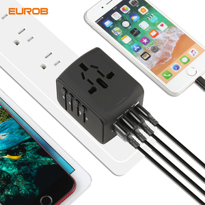 ปลั๊กอะแดปเตอร์สำหรับการเดินทางอเนกประสงค์พร้อมพอร์ตชาร์จ USB 3พอร์ต - Product Image 6