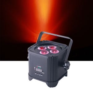LED 4x18W RGBWA lavado + + + 6in1 Uplight inalámbrico de la batería luz Par Wifi y de Control remoto IR DMX DJ lavado Disco de luz de la etapa - Product Image 4