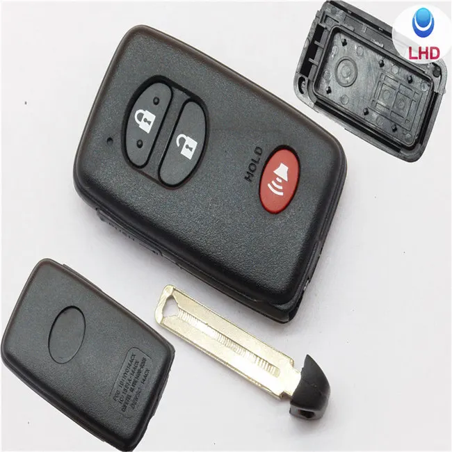 Clé de remplacement pour télécommande à 3 boutons, pour Toyota Prius HYQ14ACX