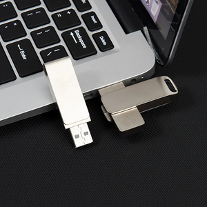 2024新设计Type-C双端口8gb 32gb 16GB u盘金属旋转棒u盘手机电脑USB 3.0 - Product Image 5