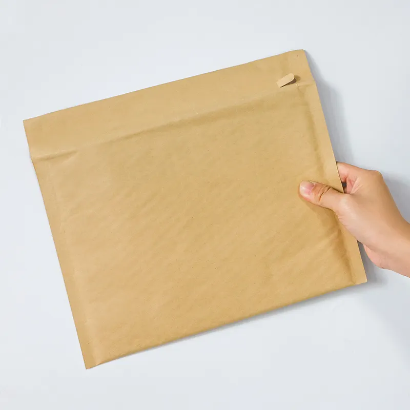 Пузырьковый почтовый конверт с индивидуальным логотипом, транспортный конверт, 6 х10, водонепроницаемый Компостируемый наполнитель, транспортный конверт