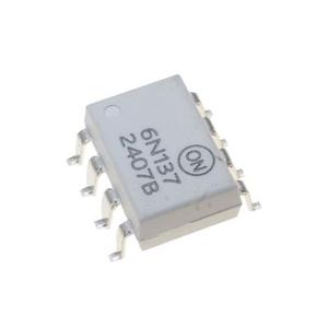 6n137sdm tốc độ cao <span class=keywords><strong>logic</strong></span> cổng optocoupler 8 TTL tương thích đầu ra thấp Tuyên Truyền chậm trễ cho kỹ thuật số cô lập - Product Image 1