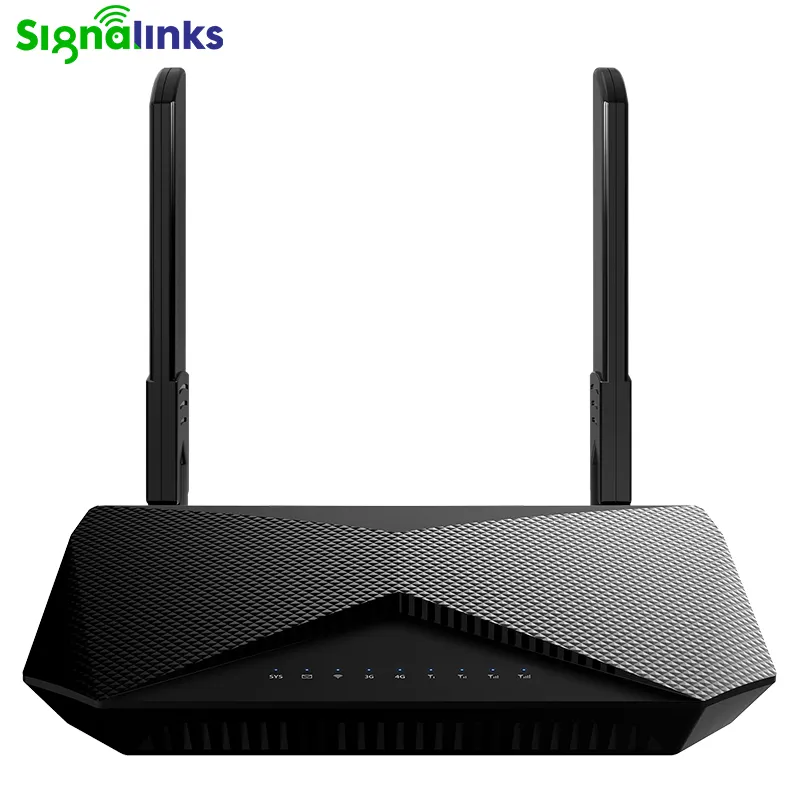 Industrial Desbloqueado Multi Sim Cartão Dual Band Wifi 2.4Ghz 5Ghz Gigabit Ethernet Portas 4G 5G Lte Wifi Celular Router