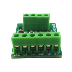 DC 5V 12V 24V 1-2CH RS485 Módulo colector de temperatura digital-55 A + 125C DS18B20 Sensor para termostato Smart Home N4DSB03