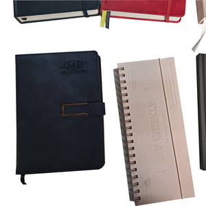 Cost Effective Book <strong>Notebook</strong> Custom Printing Debossed Embossed logo Linen Pu Leather Journal Planner Diary Notepad Agenda - Product Image 4