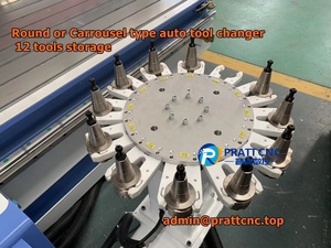 9015 9012 1212 1218数控木工刳刨机4轴/3d数控1.5/2.2/3.0kw切割雕刻木工涪陵变频器主轴机