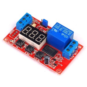 DC 5V 12V 24V LED Digital anzeige Home Automation Verzögerung relais Trigger zeit schaltung Timer Steuer zyklus Einstellbares Schalter modul - Product Image 3