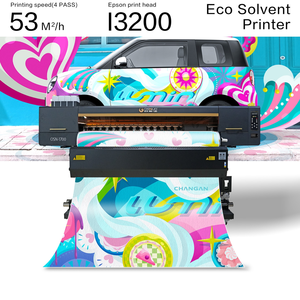 Fabbrica OEM Service grande formato 10 piedi digitale Plotter a getto d'inchiostro i3200 testina pubblicitaria stampante 3.2m Eco solvente - Product Image 5