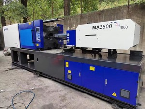 中古全自動ハイチ200Ton簡易玩具サーボMA200098% 新品プラスチック射出成形機