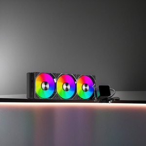 ZeroMaster 360mm RGB Liquid Cooler Gaming Computer Case con función LED Venta caliente PC Radiador Venta al por mayor Ventiladores y producto de refrigeración