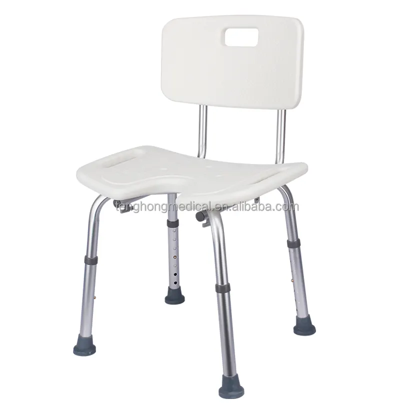 Elderly Care Health Product Disabled Bathroom Grab Bar Adjustable Bathroom Stool Bath Shower Chairs Seat