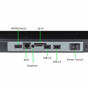 Lcd Outdoor Advertising Display Screens <strong>Usb</strong> Sd Rj45 <strong>Input</strong> Extra Wide Monitor 28.6Inch 1920X540 Android 7.1 Bar Screen Monitor - Product Image 3