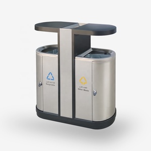 27 Gallon Bin Manufacturing Outdoor <strong>Garbage</strong> <strong>Container</strong> Public Street Waste Bin Commercial Metal <strong>Garbage</strong> <strong>Container</strong>