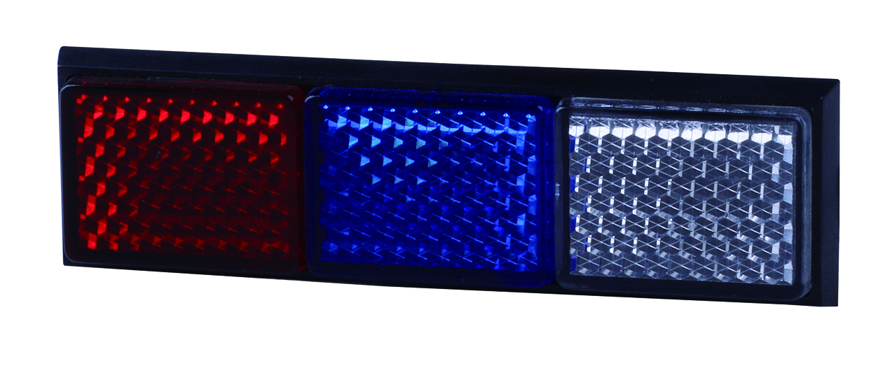 red blue white