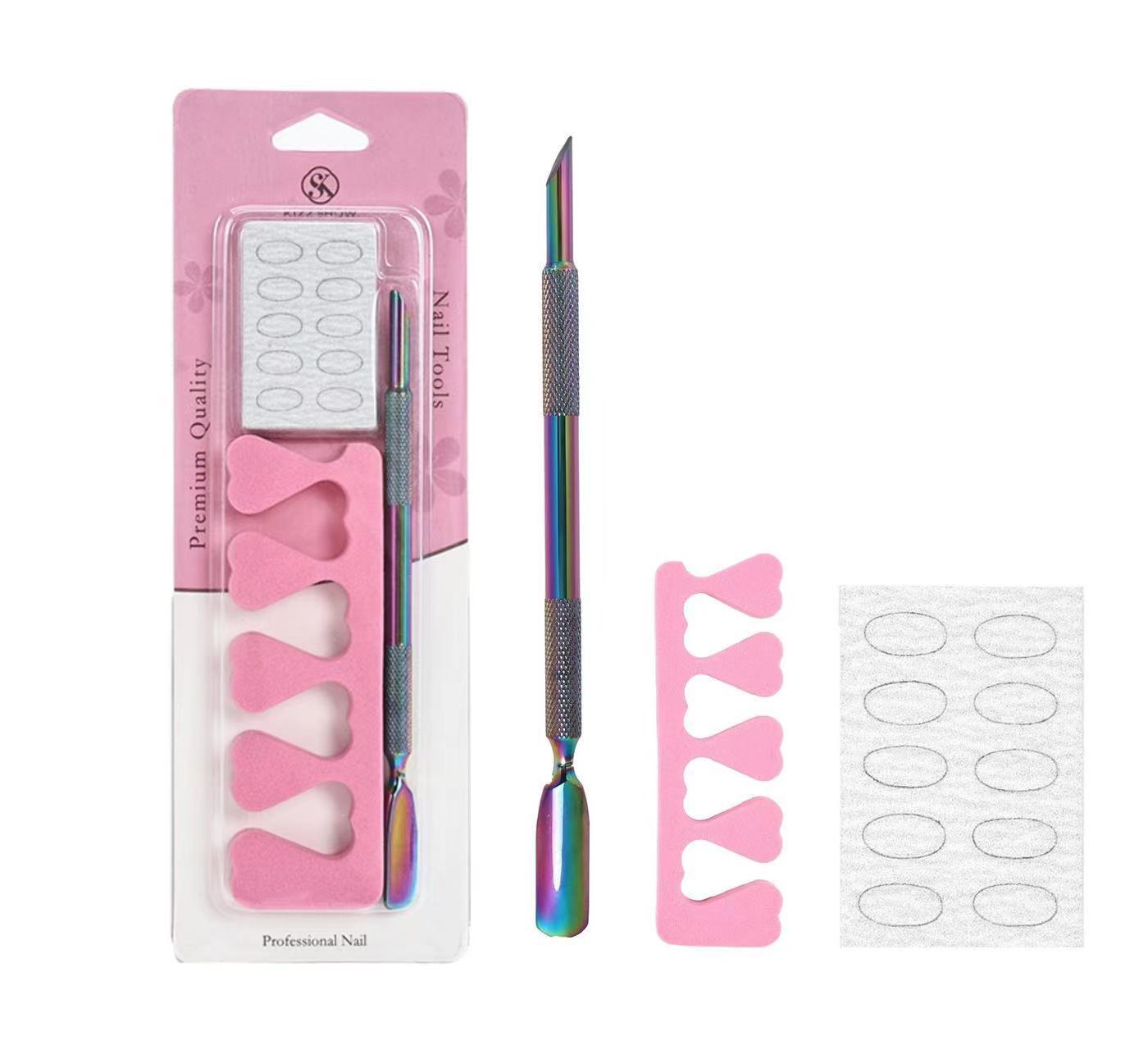 3pcs ensemble coloré Poussoir