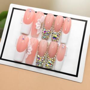 2025 Most Popular High Quality Handmade Press on Nails Full <strong>Cover</strong> Luxury Acrylic False Nails for Wholesale <strong>Buyers</strong> - Product Image 2
