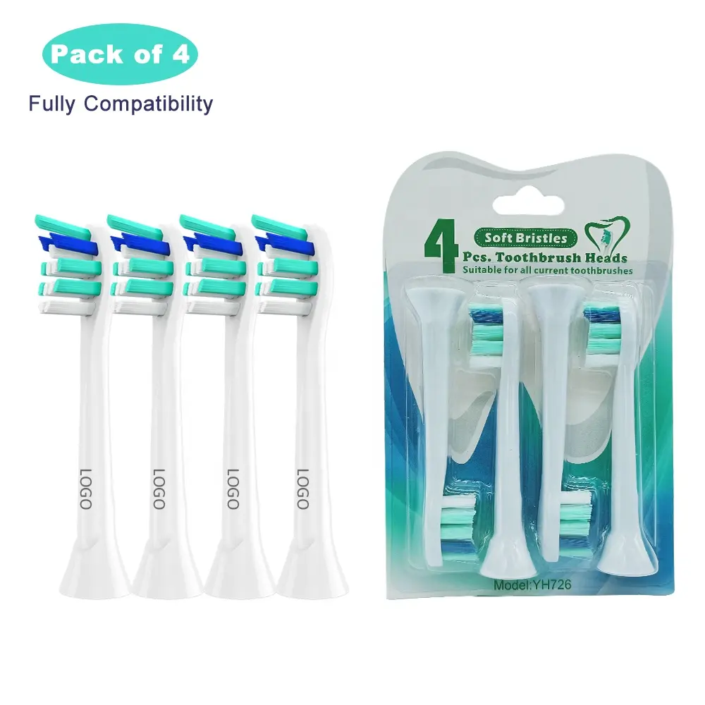 Cabezales de cepillo de dientes eléctrico, placa con Control óptimo C2, HX9023/65