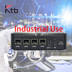 KTB 142 Linux Os Industrial Edge Computing Box Computadora N100 N200 Intel Nuc Fanless Mini Desktop Nano Pc IPC con Windows 11