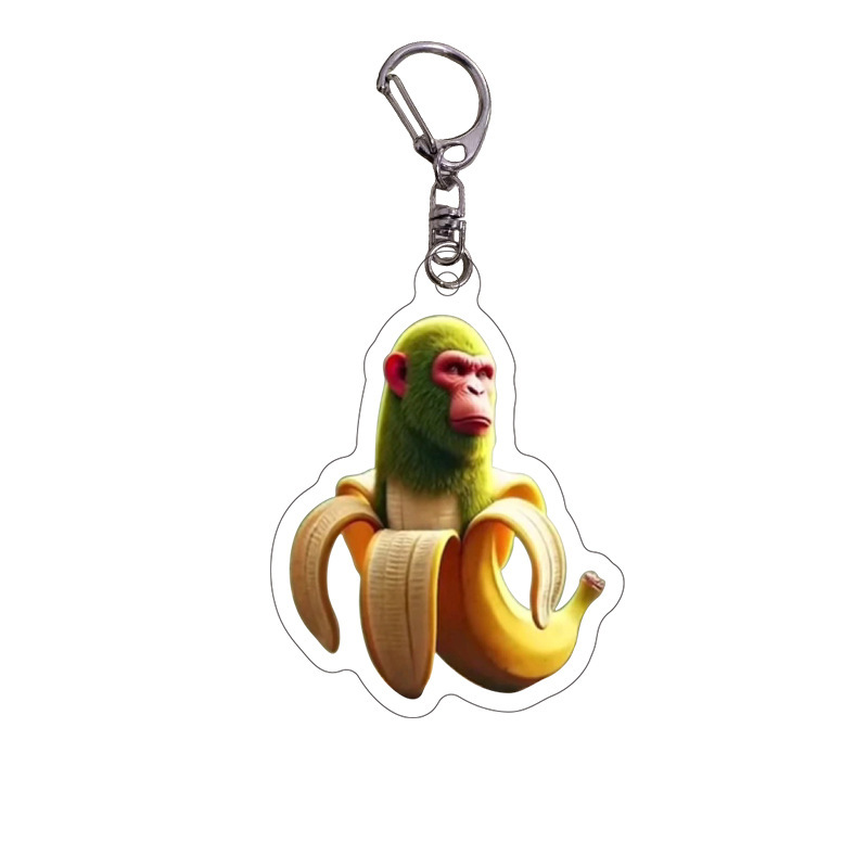 Scimmia di banane