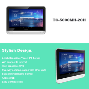 7&quot; Android Indoor Monitor Villa Video Door Phone Monitor Tuya Smart App Remote Control Smart Home Security Video <strong>Intercom</strong> - Product Image 2