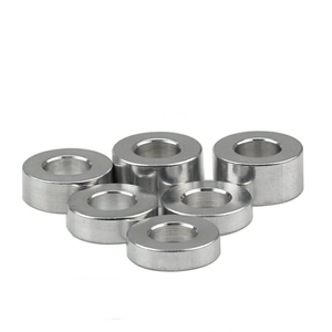 Tùy chỉnh nhôm tay Áo ỐNg Lót Gasket M8 25mm phẳng Vòng CNC gia công miếng đệm nhôm ống lót miếng đệm - Product Image 1