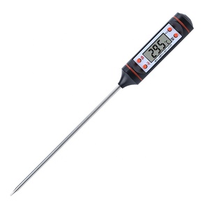 Günstige kostenlose Probe Temperatur fühler BBQ Grill Braten Sie sofort ablesbare Cookin Timer Digitales Fleisch thermometer zum Grillen und Kochen - Product Image 5