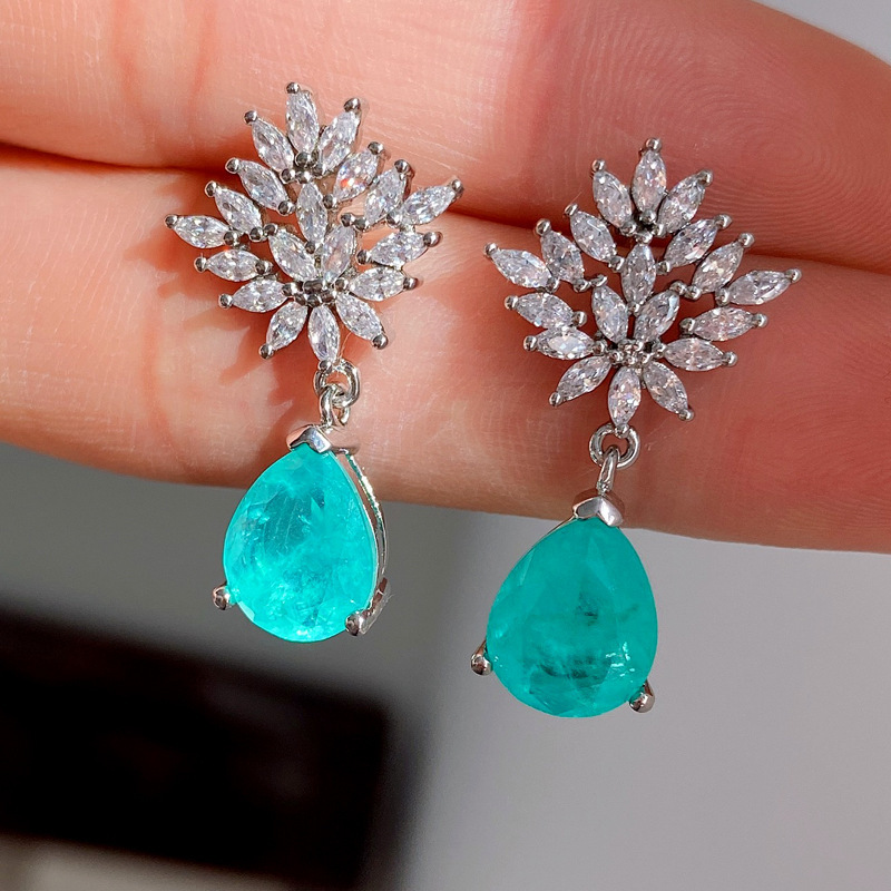 Lake blue Earrings