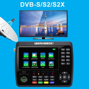 Vendita calda versione EU iBRAVEBOX V10 Finder Max 4.3 pollici Display digitale misuratore di segnale satellitare - Product Image 4