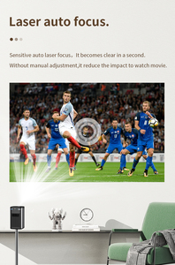M3 personalizado 3D 4K portátil Pico proyector pantalla táctil inteligente Android DLP Beamer batería enfoque automático proyector de cine en casa P70 - Product Image 6