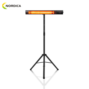 Riscaldatore elettrico a infrarossi a parete 2000W con funzione Timer - Product Image 2