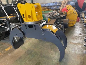 360 độ ROTARY thủy lực gỗ vật lộn <span class=keywords><strong>log</strong></span> vật lộn Rock vật lộn file đính kèm máy móc Xây Dựng Công Trình - Product Image 6