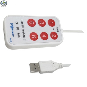 HK 6 USB Dedicated Shortcut <strong>Keys</strong> USB Handle <strong>Keyboard</strong> With 6 <strong>keys</strong> switch Shortcut <strong>Keyboard</strong> for engineering PADS Photoshop - Product Image 4