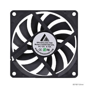 2024 neu 80 mm 5 v 80 x 80 x 10 mm 8 cm 8010 Pwm axial bürstenloser Dc Kühlkühler Pc Cpu Computergehäuse Lüfter - Product Image 1