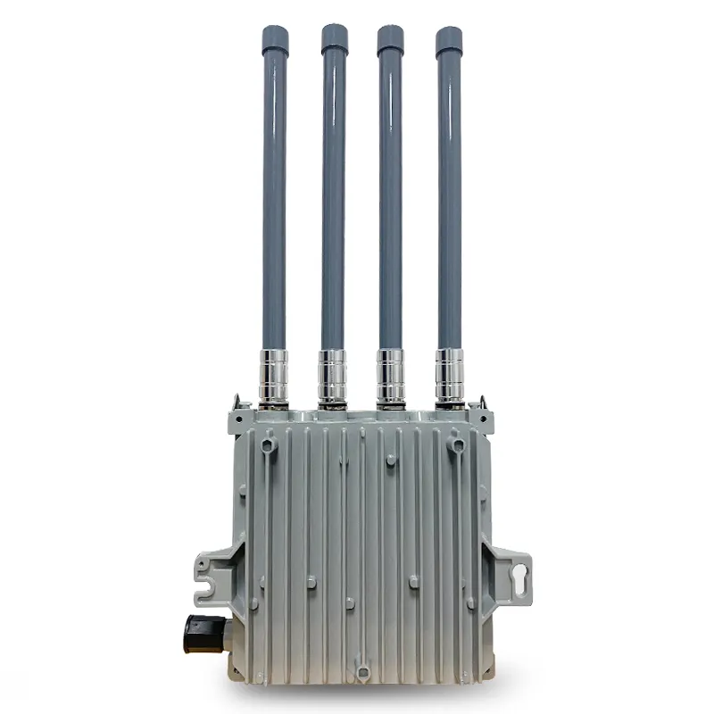 Point d'accès Wifi Wifi6 longue portée 1800Mbps Triple bande haute puissance sans fil Ap routeur extérieur 5G