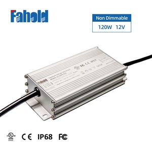 120W IP68 Waterproof <strong>LED</strong> Strip Power Supply 12V Non Dimming for Advertising Light and <strong>LED</strong> Strip Light - Product Image 1