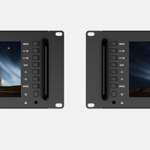 FEELWORLD Dual 7&quot; IPS Panel 3G SDI <strong>HDMI</strong> <strong>Inputs</strong> Mounted Rack Monitor Portable Second Screen <strong>Display</strong> Lnputs 19inch Rack Monitor - Product Image 3