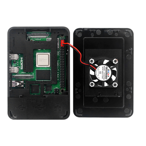 ABS-Gehäuse mit Lüfter Kühler gehäuse für Raspberry Pi 4 Modell B. - Product Image 4