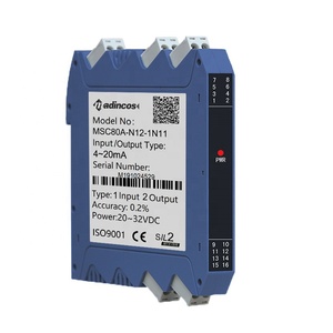 MSC80A: Convertidor de señal analógica aislada montada en riel DIN 0.15% 0-10Vdc a 4-20ma con aislamiento de 2KV entrada-salida-potencia - Product Image 6
