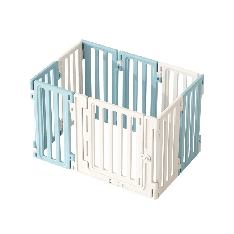 Manufacturer novelty portable popular waterproof breathable new concept indoor puppy barrier plastic whelp box dog playpen