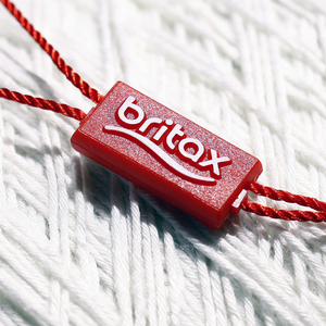 Custom Clothes Logo Seal Hangtag Cotton Plastic <strong>String</strong> Logo Lock Cord Plastic <strong>String</strong> Seal <strong>Tags</strong> Rope Plastic <strong>Tags</strong> <strong>String</strong> - Product Image 4