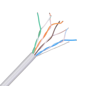 UTP Cat5e cat5 חיצוני ethernet כבל רשת PE LSOH <span class=keywords><strong>LSZH</strong></span> מעיל 305m 1000ft